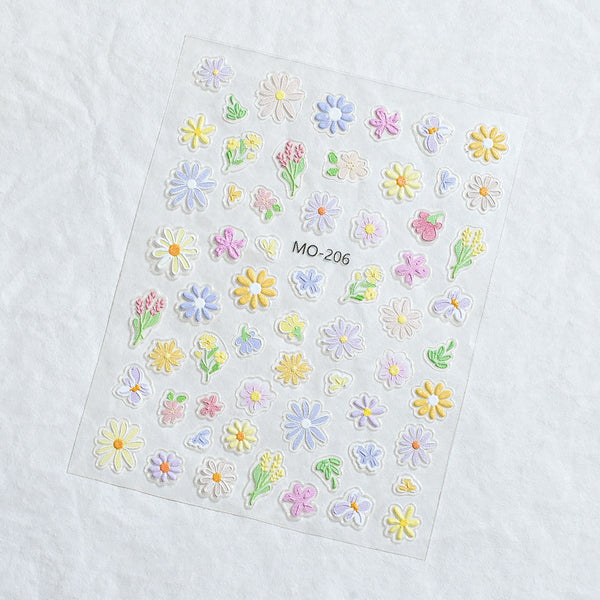 3D Nail Art Stickers MO-206