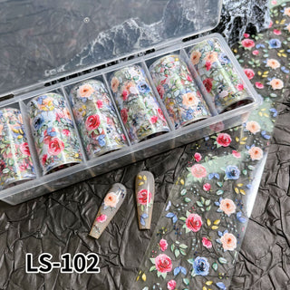 3D Foil Nail LS102