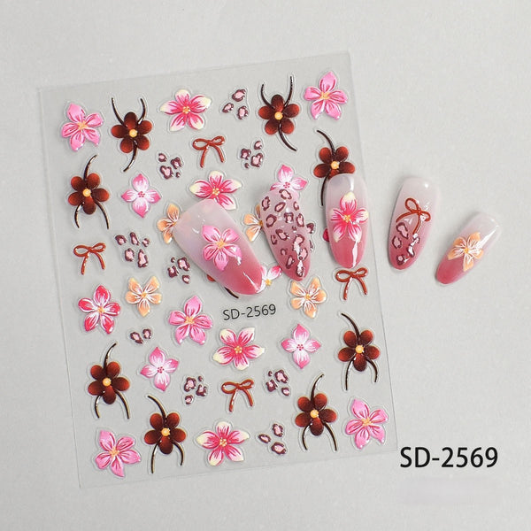 3D Nail Stickers SD-2569