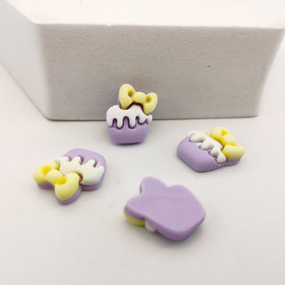  #427 2PCS Cupcake Bow Charm by Nail Charm sold by DTK Nail Supply