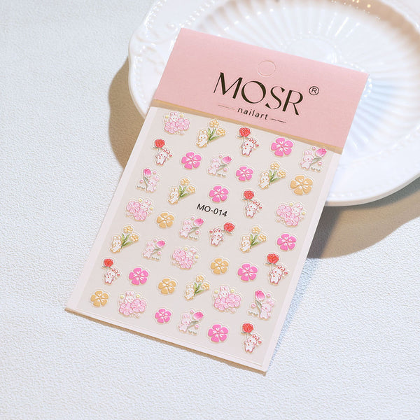 3D Nail Art Stickers MO-14