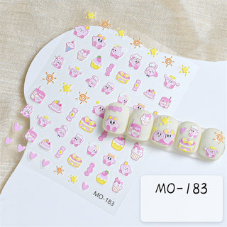 3D Nail Art Stickers MO-183
