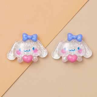  #297-302 2PCS Hello Kitty and Friends Big Hearts Charms by Nail Charm sold by DTK Nail Supply