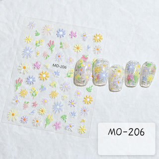 3D Nail Art Stickers MO-206