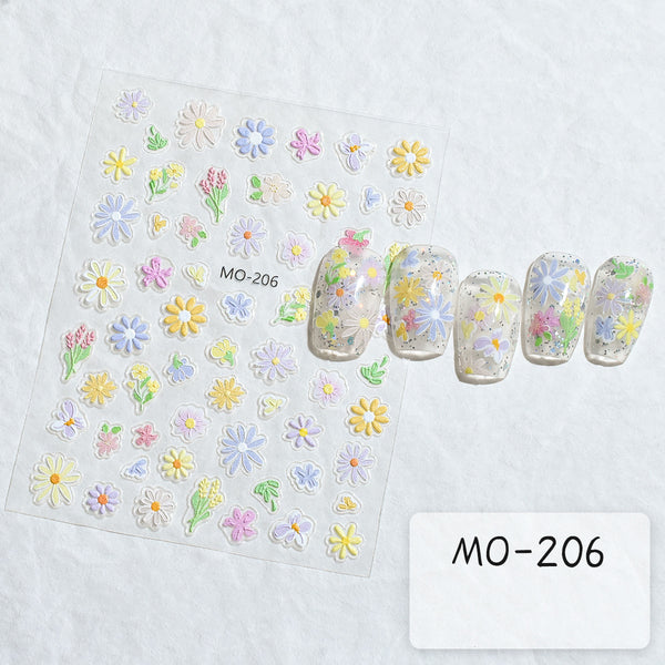 3D Nail Art Stickers MO-206