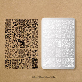 Nail Stamp Plate 4