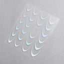 5D Nail Stickers ST-2306-2 - Holographic Silver