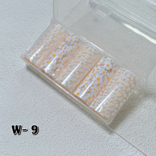 3D Foil Nail W9