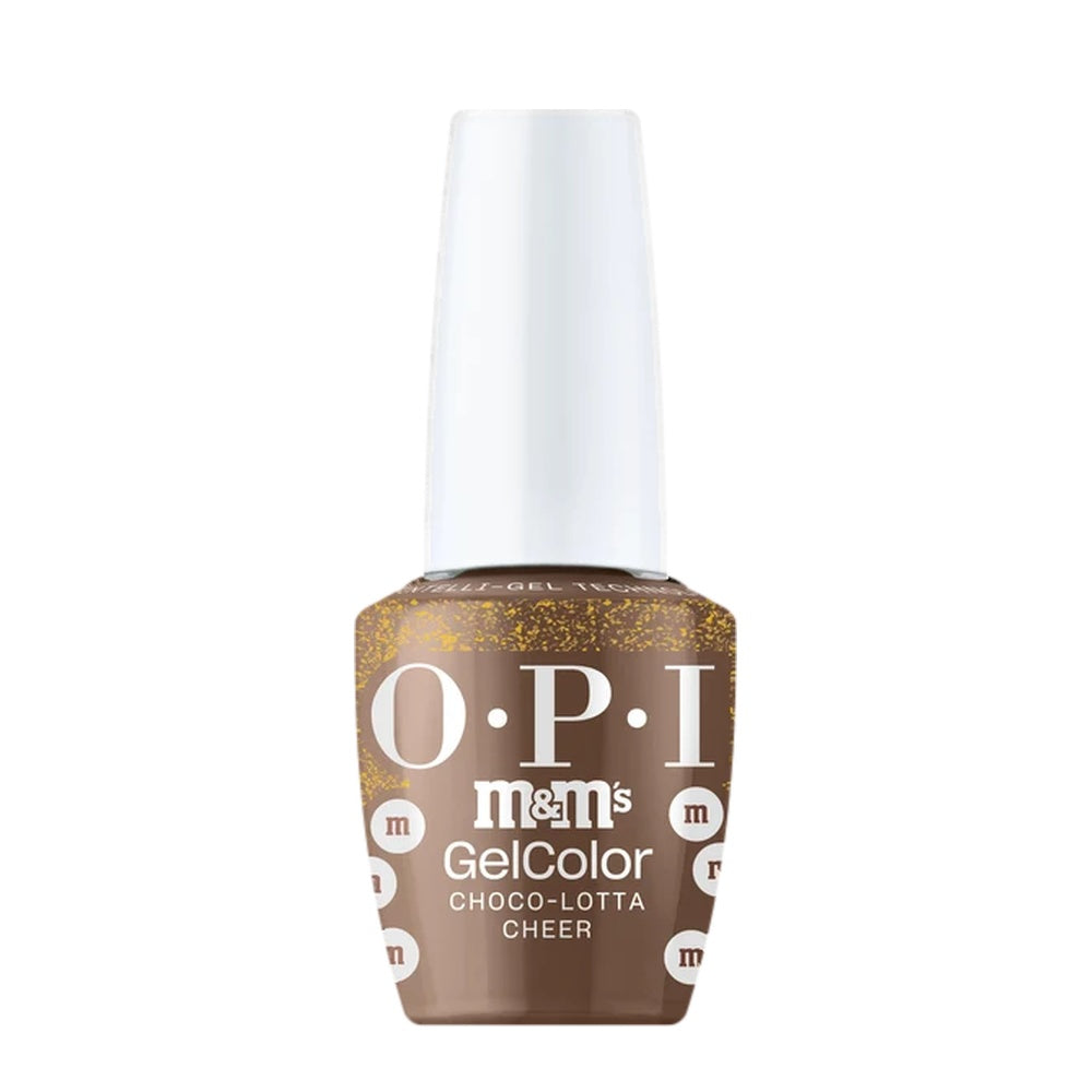 OPI Intelli-Gel - HPT04 Choco-Lotta Cheer - Gel Color 0.5 oz (OPI M&M Collection) - DTK Nail Supply