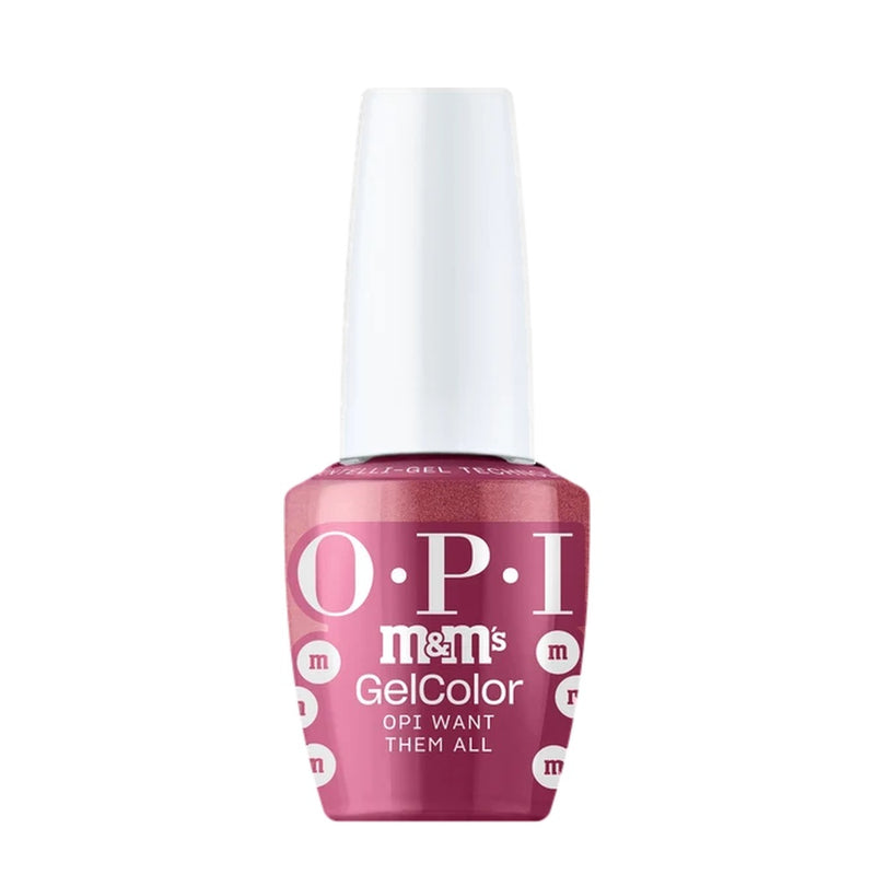 OPI Intelli-Gel - HPT09 OPI Want Them All - Gel Color 0.5 oz (OPI M&M Collection) - DTK Nail Supply