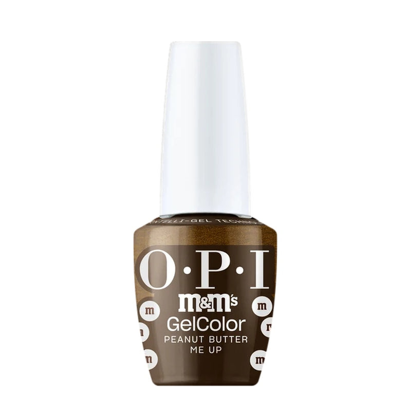 OPI Intelli-Gel - HPT07 Peanut Butter Me Up - Gel Color 0.5 oz (OPI M&M Collection) - DTK Nail Supply