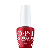 OPI Intelli-Gel - HPT12 Red-iculously Sweet - Gel Color 0.5 oz (OPI M&M Collection) - DTK Nail Supply