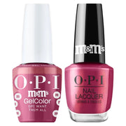 OPI Intelli Gel & Lacquer Duo - HPT09 OPI Want Them All (OPI M&M Collection) - DTK Nail Supply