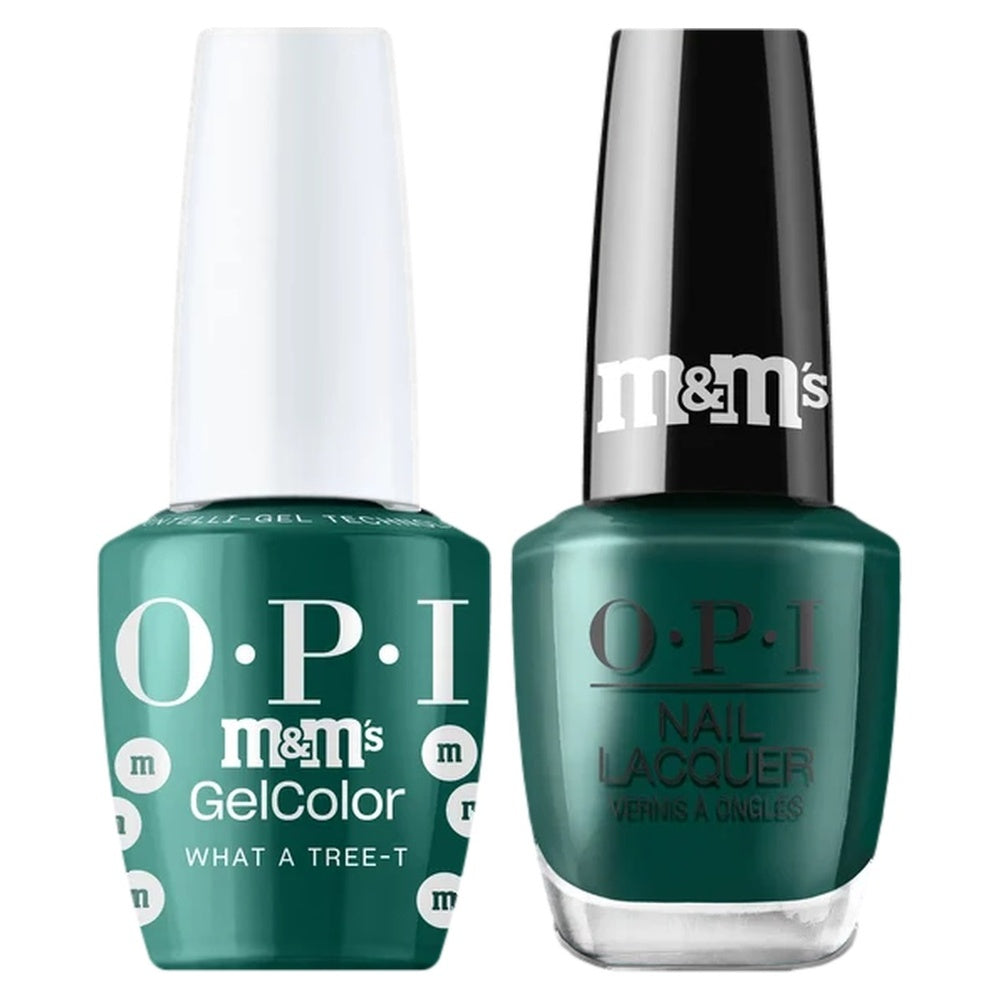 OPI Intelli Gel & Lacquer Duo - HPT10 What A Tree-T (OPI M&M Collection) - DTK Nail Supply