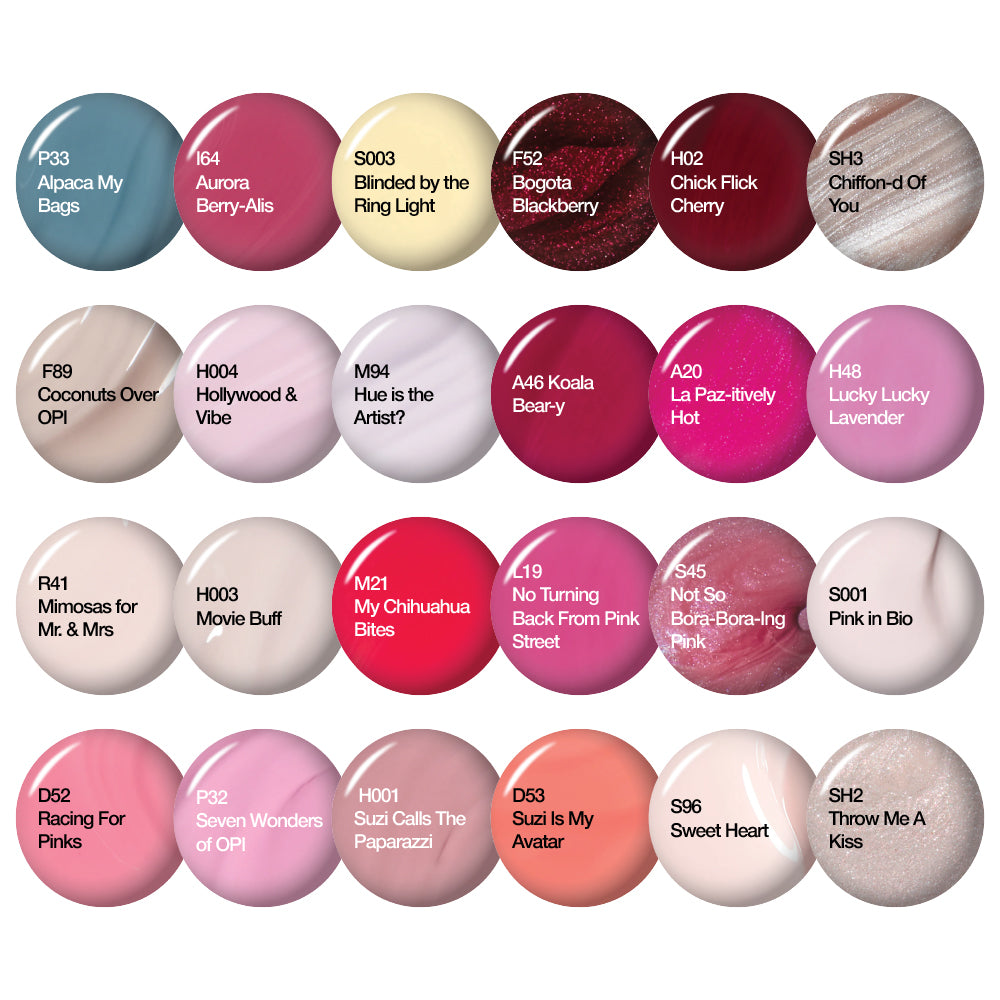 OPI Intelli - Gel - Set 24 Gel Colors - OPI Spring & Summer 2026 Collection - DTK Nail Supply