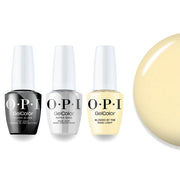 OPI Intelli-Gel Combo - Super Base Coat, Super Gloss Top Coat & S003 Blinded By The Ring Light