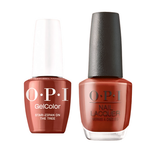 OPI Gel Nail Polish Duo - HPS08 Star-zipan on the Tree - Gel Polish 0.5oz