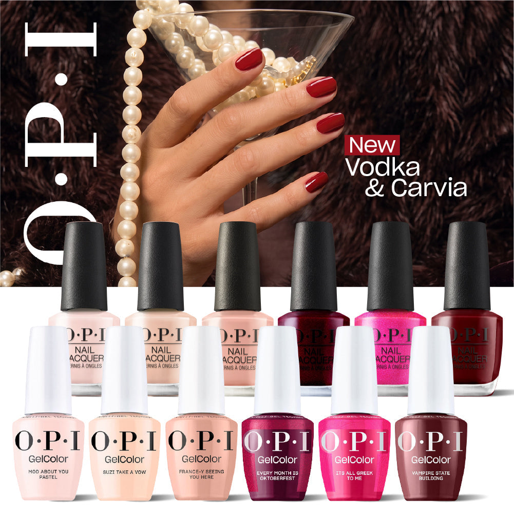 OPI Gel Nail Polish Duo - Set 6 Colors - OPI's Most Requested Collection - Fall 2026 - Set 1