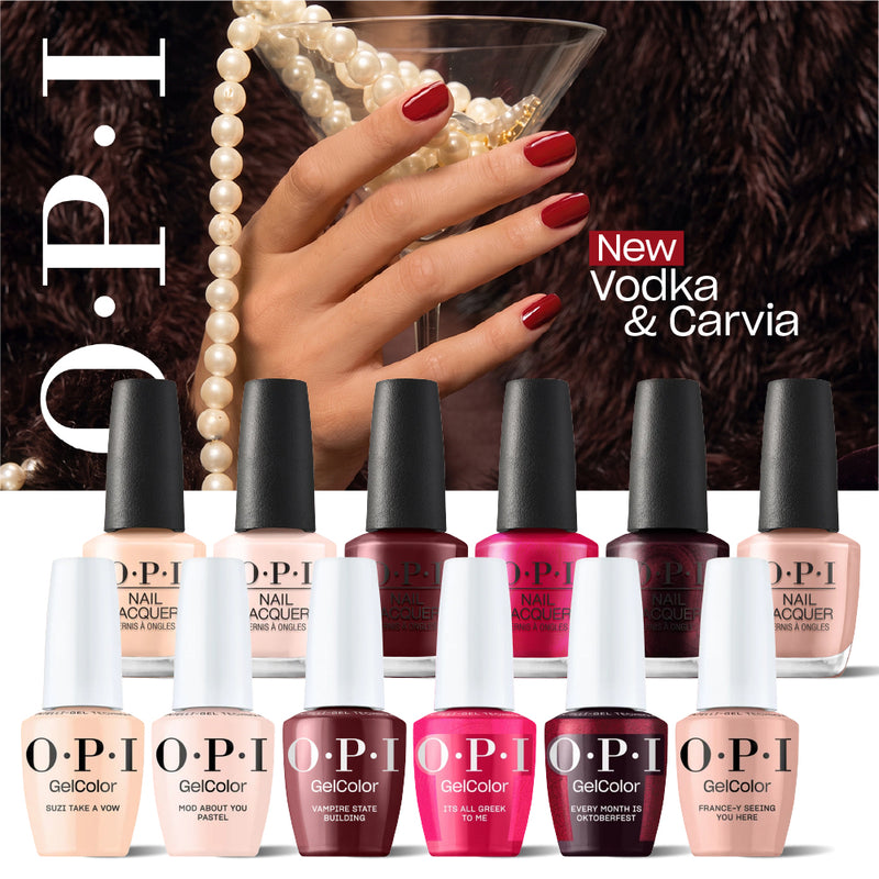 OPI Gel Nail Polish Duo - Set 6 Colors - OPI's Most Requested Collection - Fall 2026 - Set 1