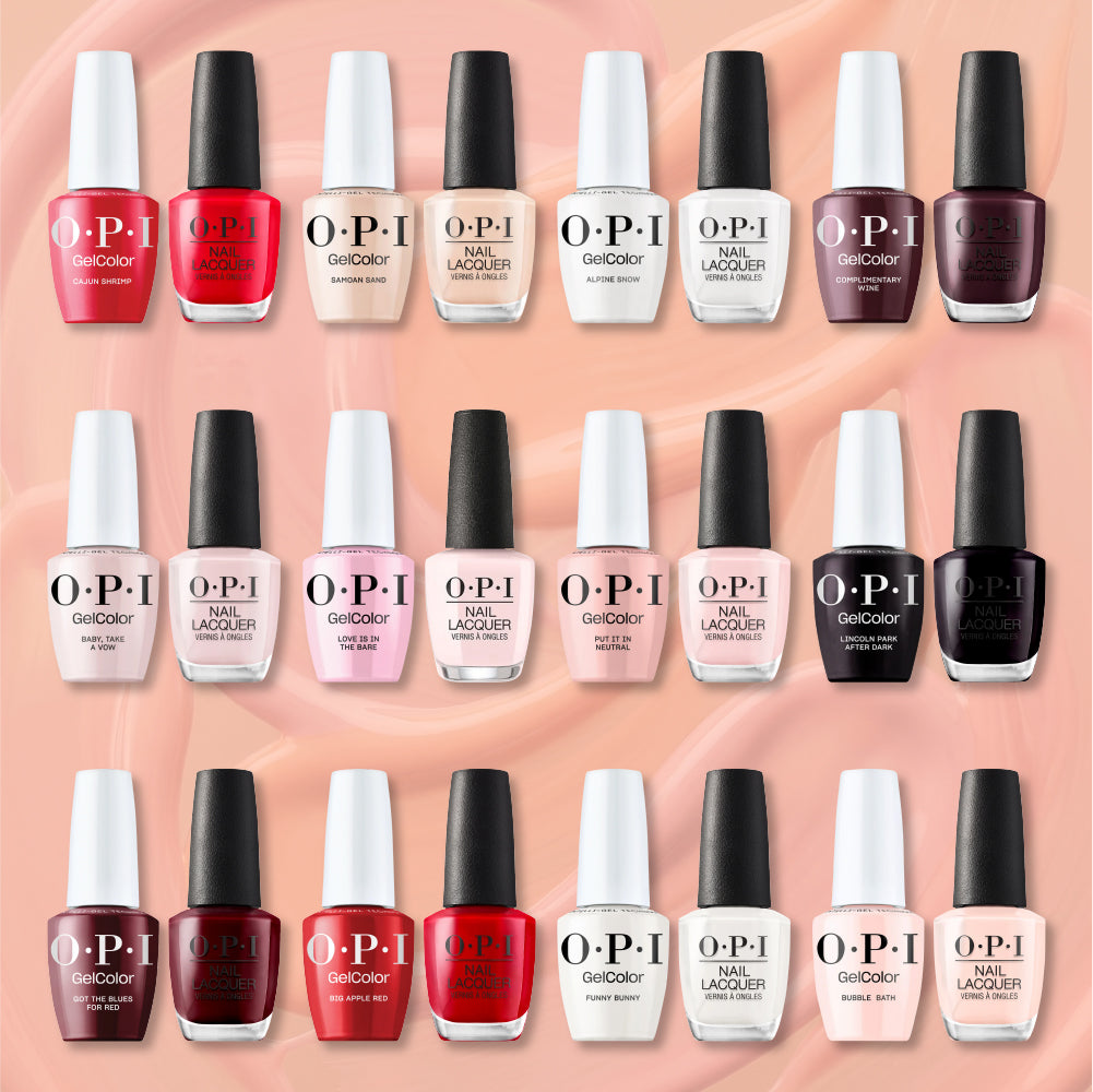 OPI Intelli-Gel Nail Polish Duo - Best Sellers 12 Colors Set
