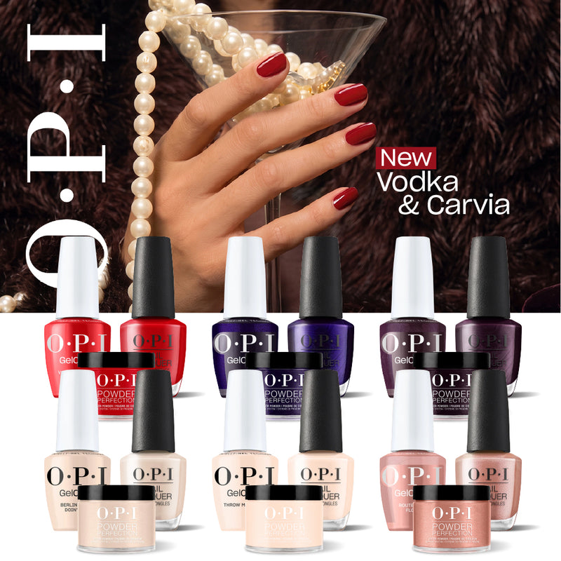 OPI Intelli 3 In 1 - Set 6 Colors - OPI's Most Requested Collection - Fall 2026 - Dip, Gel & Lacquer Matching - Set 2
