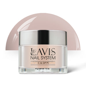  LAVIS - 33 PEARL BEIGE - 1.5 oz by LAVIS NAILS sold by DTK Nail Supply