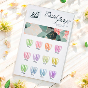 (Sample) LDS Set 12 Colors - Pastel Fairy Cat Eye Gel Collection