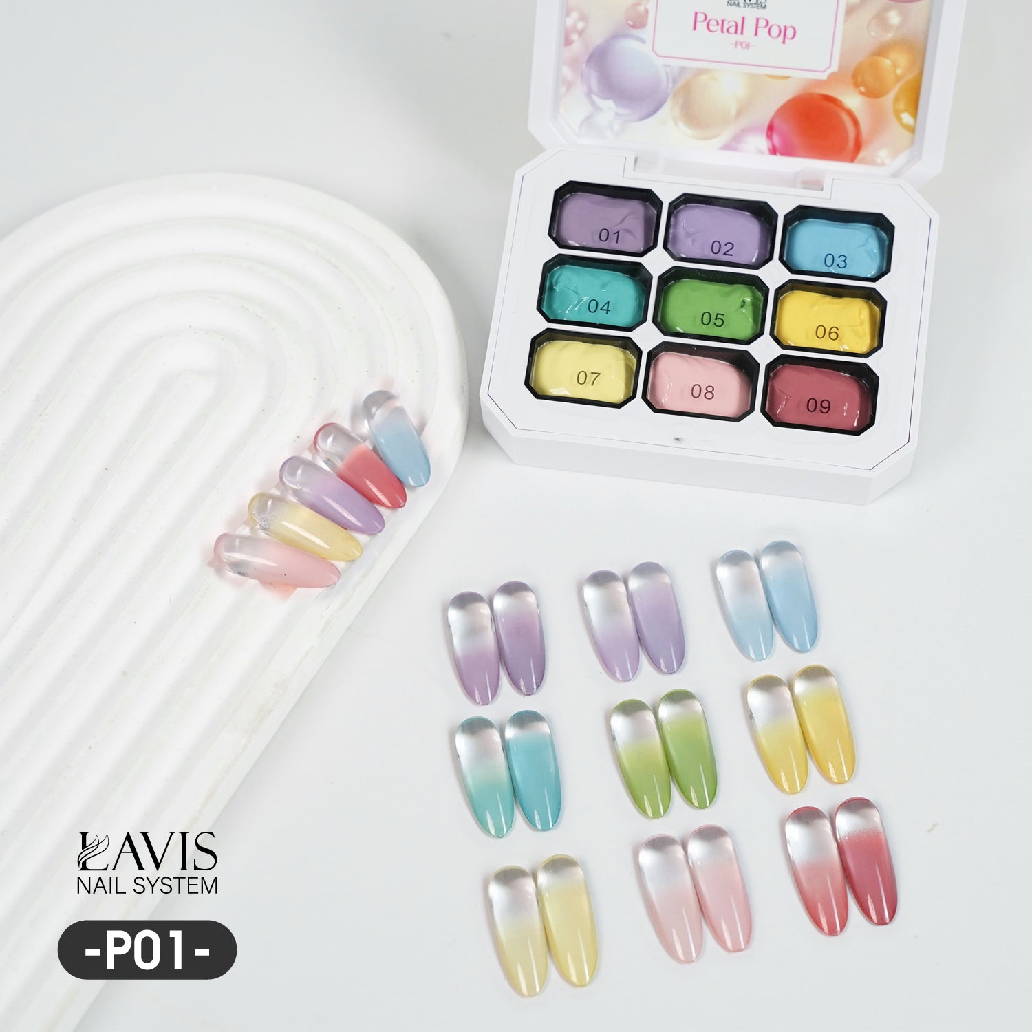 LAVIS Pat Pat Gel (Ver 2) - P01 - Petal Pop