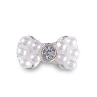  LX2 #349 2PCS Pearl Bow Nail Charm by Nail Charm sold by DTK Nail Supply