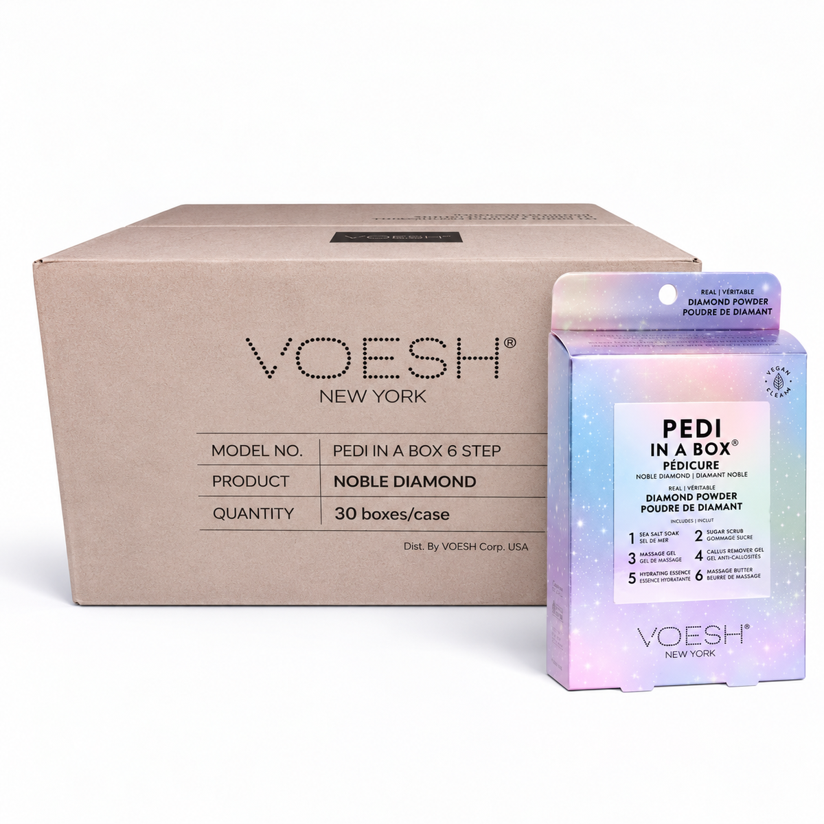 Voesh Pedi In A Box 6 Step - Noble Diamond