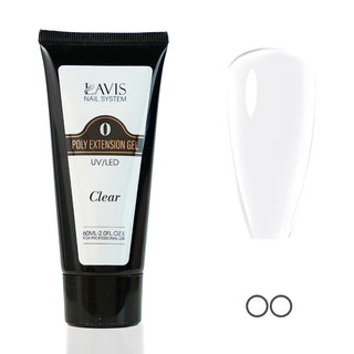 LAVIS 00 Clear New Poly Extension Gel 15 UV/LED 60ml