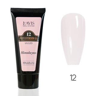 LAVIS 12 Himalayan - New Poly Extension Gel 15 UV/LED 60ml