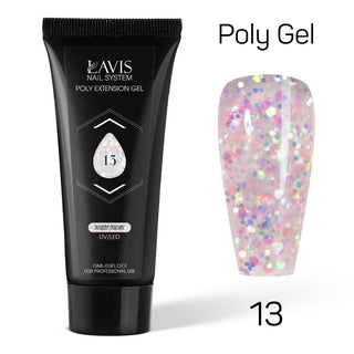 LAVIS Poly Extension Gel 15ml - Set 3