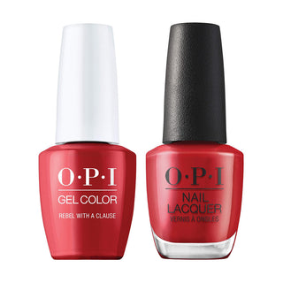 OPI Gel Nail Polish Duo - HRQ05 Rebel With A Clause