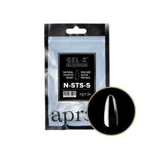 APRES - Gel-X Natural Stiletto Short Refill Bag