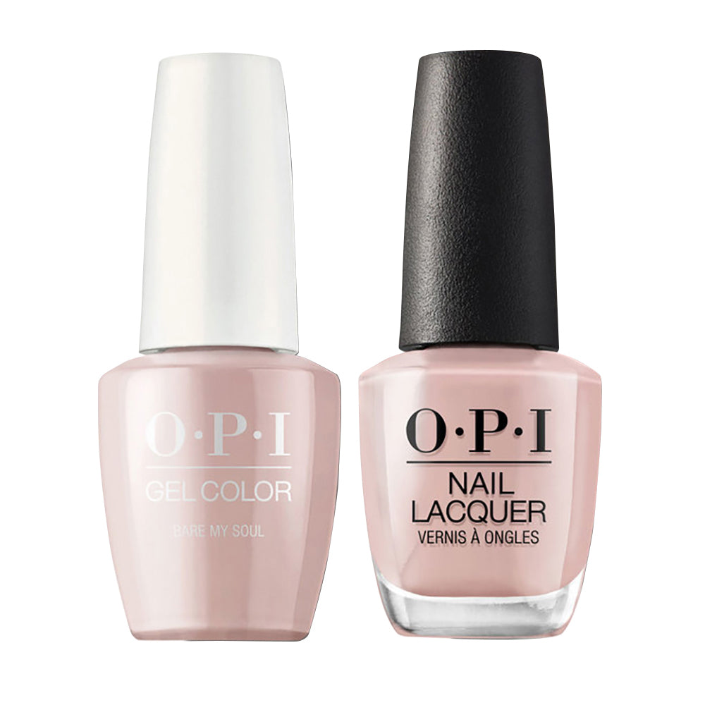 OPI Gel Nail Polish Duo - SH04 Infinite Shine Bare My Soul by OPI sold by DTK Nail Supply