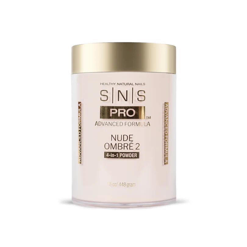 SNS 4-in-1 Pink & White Powder 16oz - Nude Ombre 2