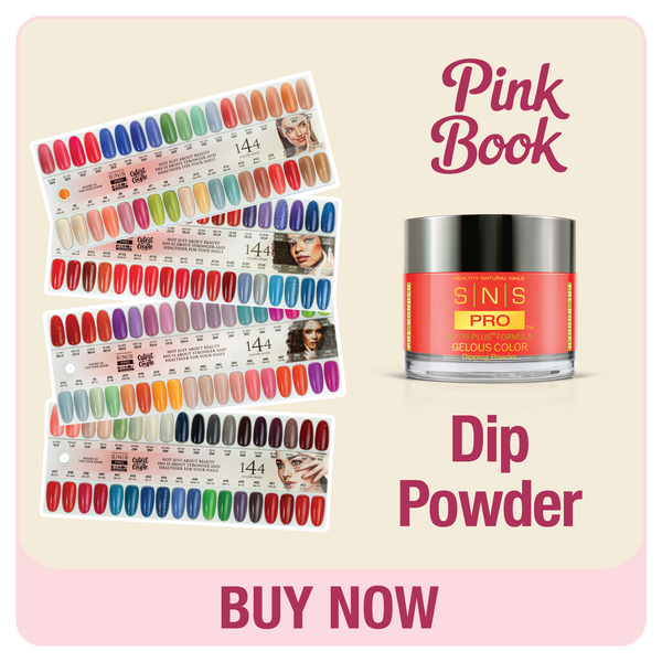 SNS Pro Dipping Powder - Set 144 Colors - Pink Collection
