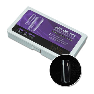 LAVIS Square - Soft Gel Tips by LAVIS NAILS TOOL sold by DTK Nail Supply