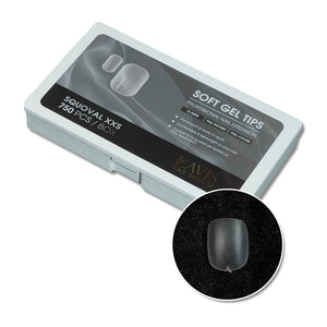 LAVIS Squoval - Soft Gel Tips by LAVIS NAILS TOOL sold by DTK Nail Supply