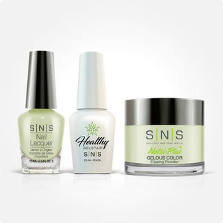 SNS 3 in 1 - SUN07 Mint To Be - Dip, Gel & Lacquer Matching