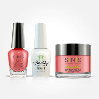 SNS 3 in 1 - SUN13 Nautical Smile - Dip, Gel & Lacquer Matching