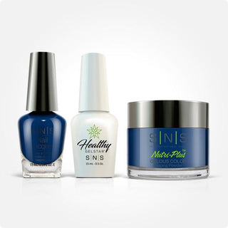 SNS 3 in 1 - SUN22 Seas the Sparkle - Dip, Gel & Lacquer Matching