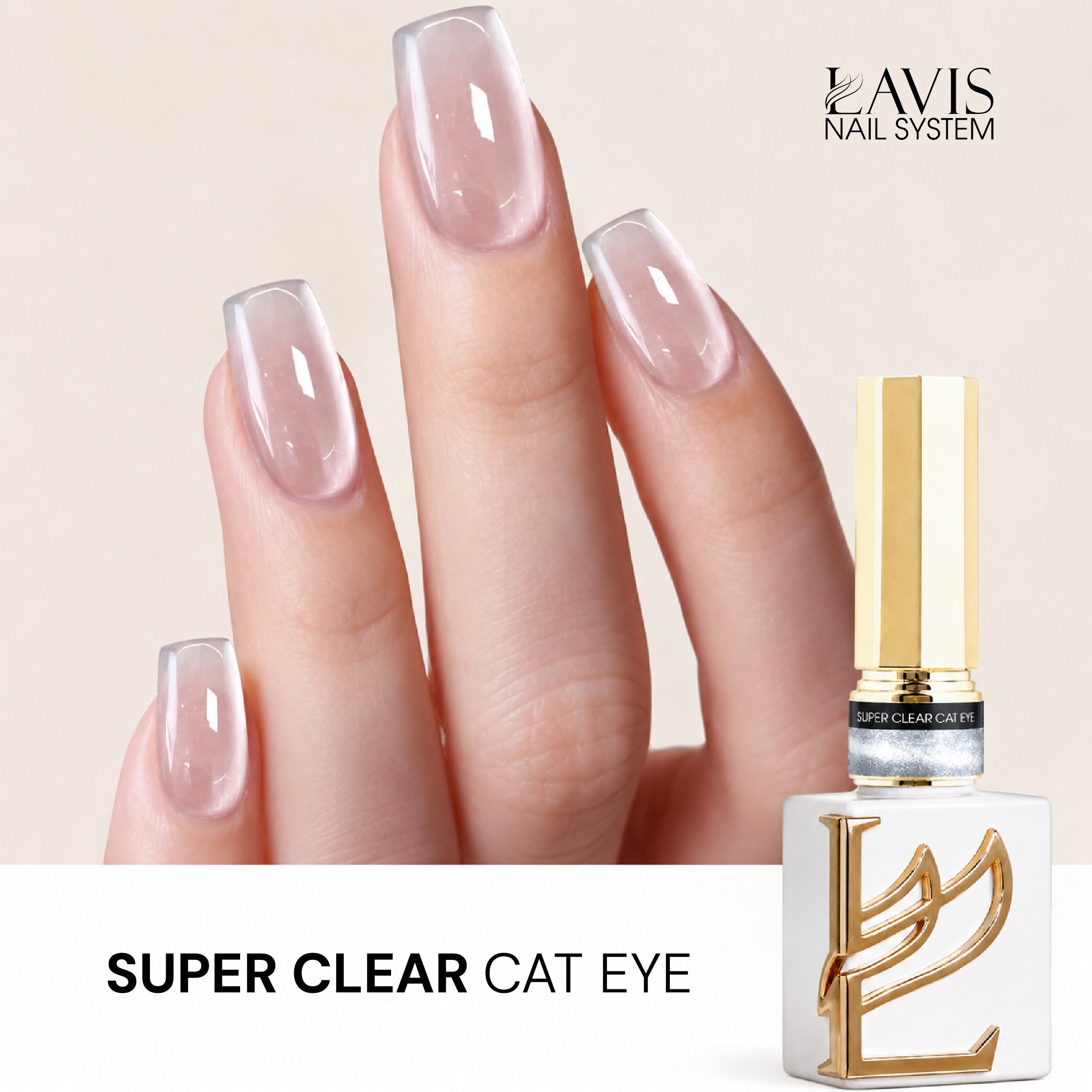 Lavis Super Clear Cat Eye Gel