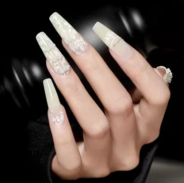 Nail Stamp Plate - 009 Wildflower