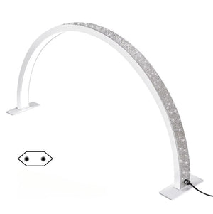 Half Moon LED Lamp (PCS) - White With Diamond