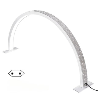 Half Moon LED Lamp (PCS) - White With Diamond