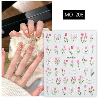 3D Nail Art Stickers MO-208
