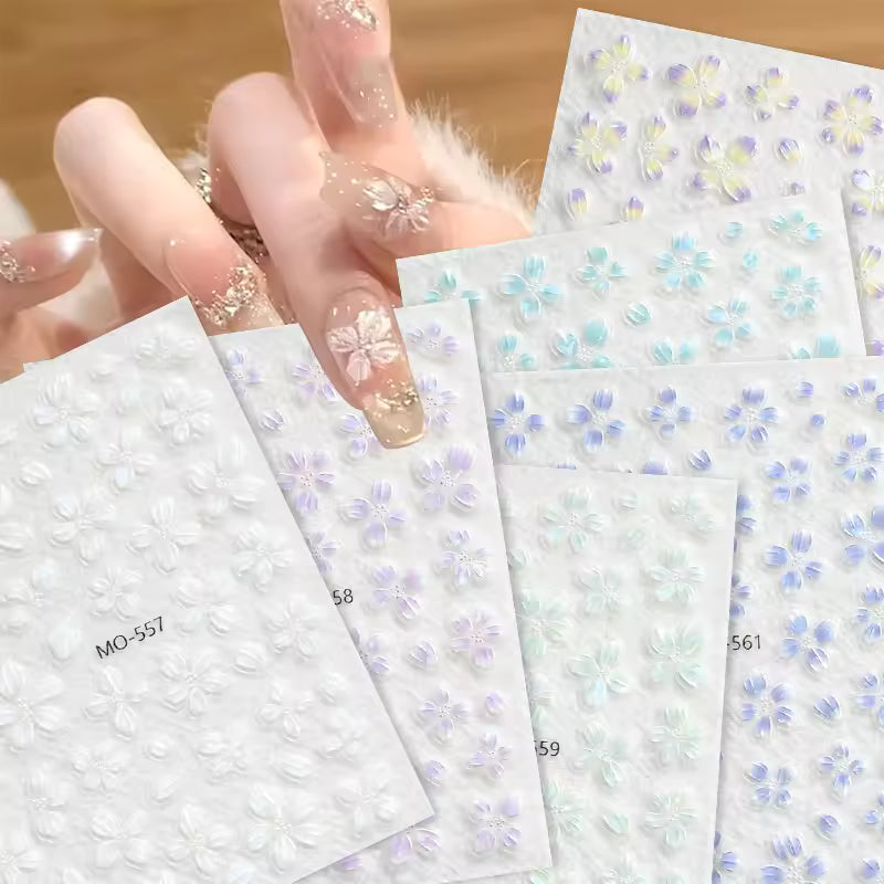 3D Nail Art Stickers MO557 - MO562