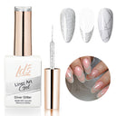 LDS Liner Art - Silver Glitter